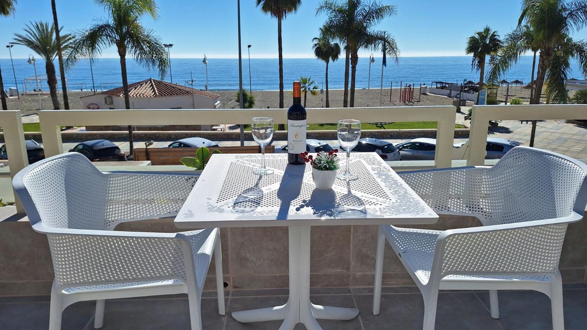Appartement 1ª Linea Playa De Burriana 1ºd à Nerja Extérieur photo